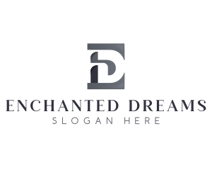 Elegant Boutique Letter ED logo design