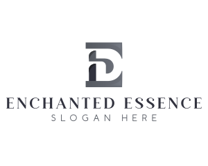 Elegant Boutique Letter ED logo design