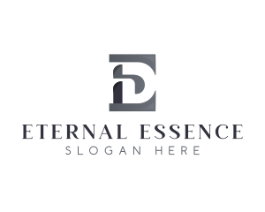 Elegant Boutique Letter ED logo design