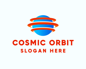 Orbit Globe Planet  logo