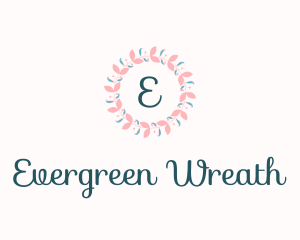 Floral Wreath Boutique logo design