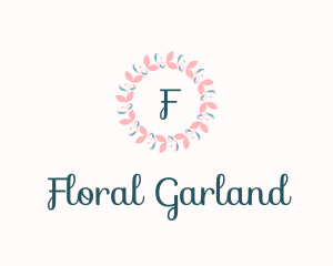 Floral Wreath Boutique logo design