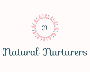 Floral Wreath Boutique logo design