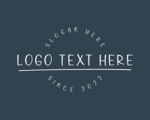 Modern Handwritten Business logo