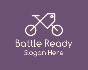 Bicycle Sale Tag Logo