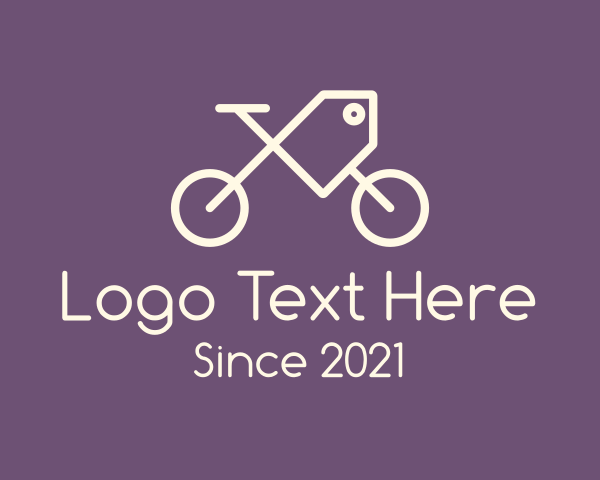 Bicycle logo example 3