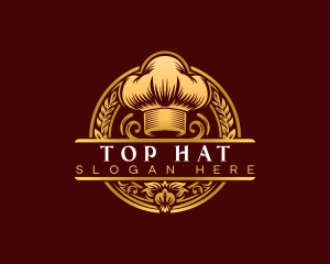 Toque Chef Restaurant logo design