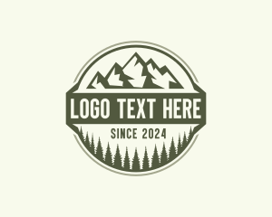 Forest Mountain Peak logo