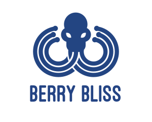 Blue Octopus Startup Business logo design