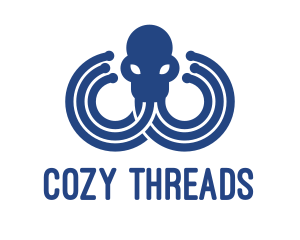 Blue Octopus Startup Business logo design