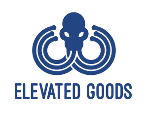 Blue Octopus Startup Business logo design