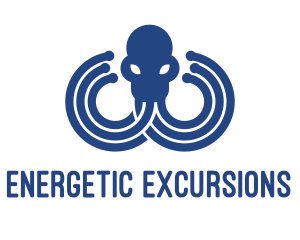 Blue Octopus Startup Business logo design