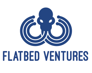 Blue Octopus Startup Business logo design