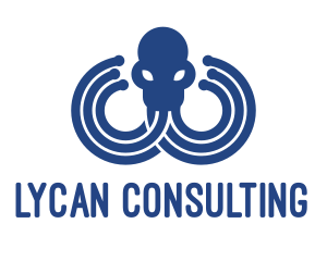 Blue Octopus Startup Business logo design