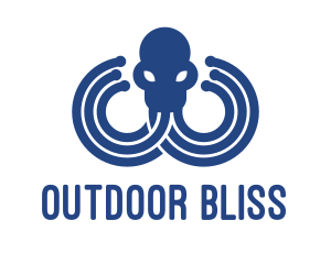 Blue Octopus Startup Business logo design