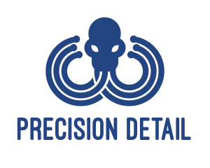 Blue Octopus Startup Business logo design