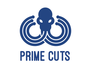 Blue Octopus Startup Business logo design