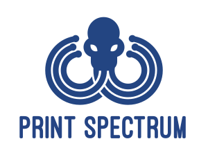 Blue Octopus Startup Business logo design