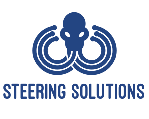 Blue Octopus Startup Business logo design