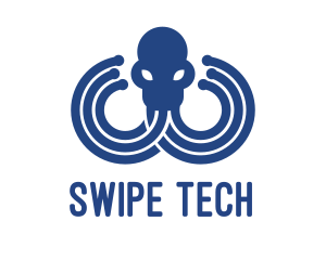 Blue Octopus Startup Business logo design