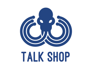 Blue Octopus Startup Business logo design