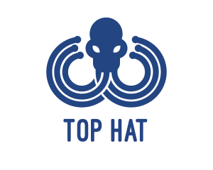 Blue Octopus Startup Business logo design