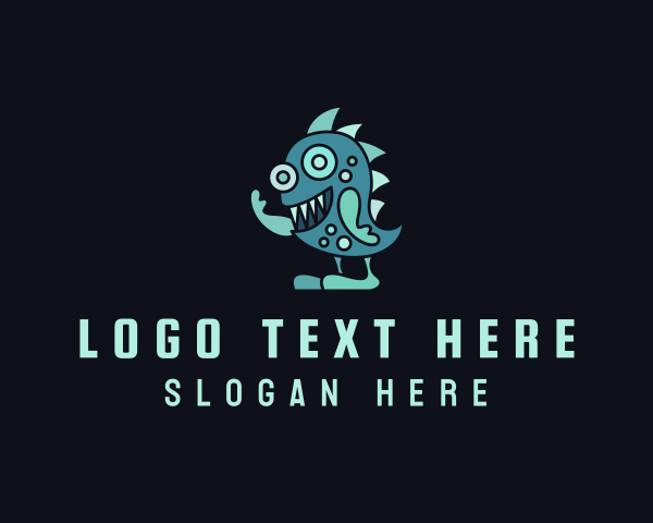 Silly logo example 1