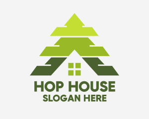 Mountain Peak House logo design