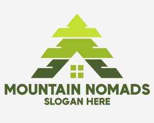 Mountain Peak House logo design