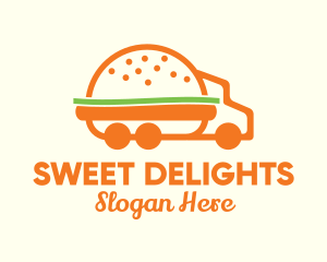 Burger Food Truck Logo