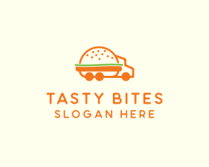 Burger Food Truck logo design