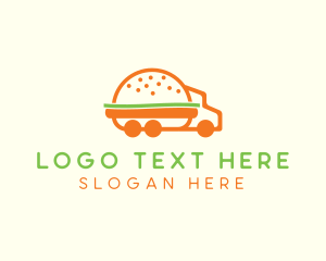 Burger Food Truck Logo