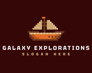 Sea Voyage Ship logo design