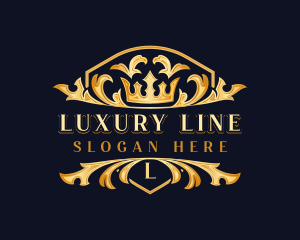 Royal Luxury Crown logo design