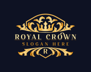 Royal Luxury Crown logo design