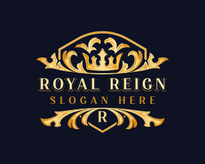 Royal Luxury Crown logo design