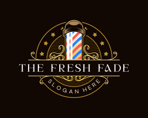 Barbershop Salon Haircut logo