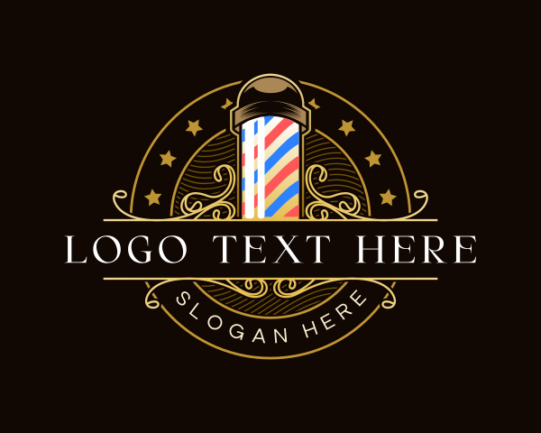 Barbershop logo example 1