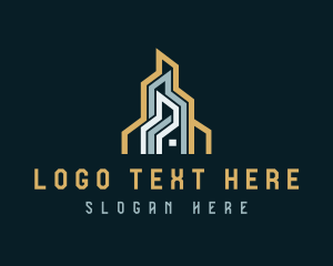 Abstract Building Architecture logo