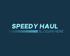 Speedy Logistics Delivery logo design