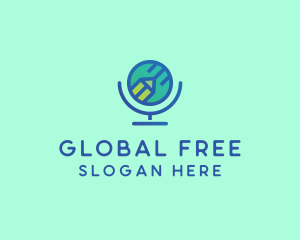 Online Global Teacher logo design