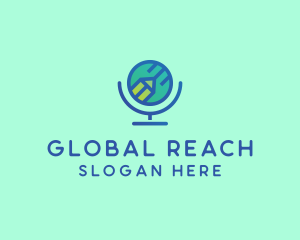 Online Global Teacher logo design