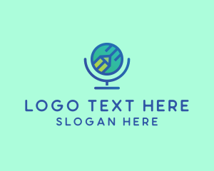 Online - Online Global Teacher logo design