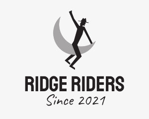 Cowboy Moon Rodeo  logo design