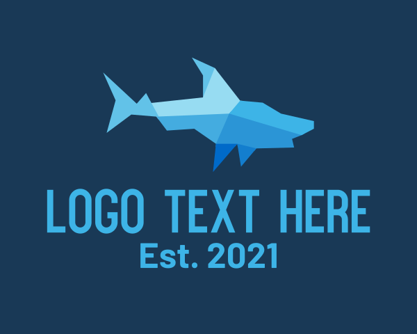 Shark logo example 2