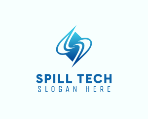 Tech Company Letter S logo design