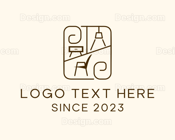 Interior Furniture Design Logo