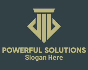 Modern Professional Pillar logo design