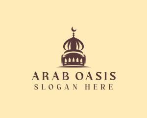 Islamic Dome Mosque logo design