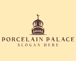 Islamic Dome Mosque logo design